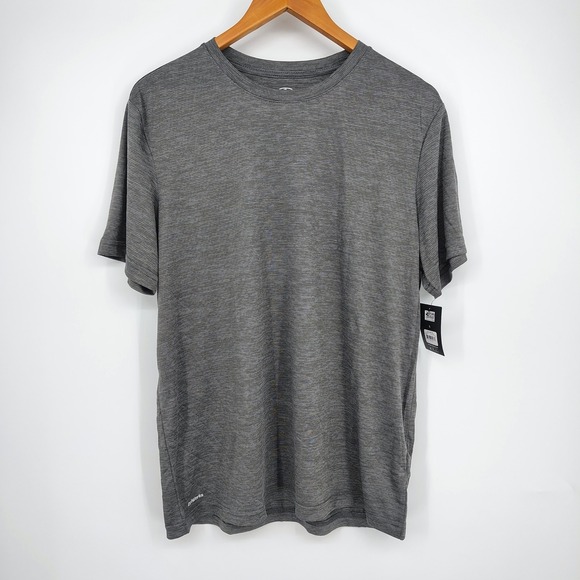 Athletic Works Other - 2 - Athletic Works T-Shirts Mens Medium Gray Space Dye Performance Short Sleeve